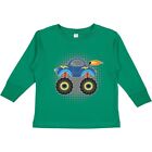 Inktastic Monster Truck For Boys Toddler Long Sleeve T-Shirt Trucks Childs Toys