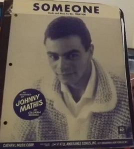 JEMAND JOHNNY MATHIS NOTEN STIMME/AKKORDE/KLAVIER TENNYSON - Bild 1 von 1