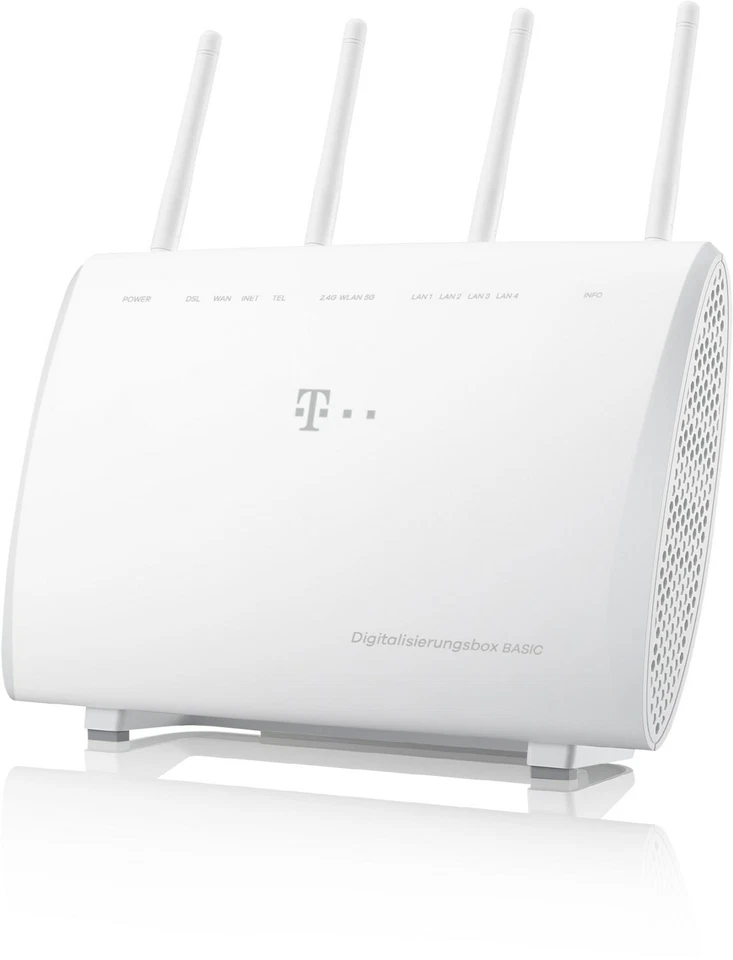 Telekom Digitalisierungsbox BASIC Router DSL/VDSL/VDSL2/VOIP SuperVectoring GE - Bild 1 von 3