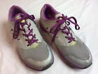 Vionics Womens Size 10 Silver Gray And Purple Running Shoes