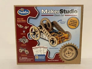 ThinkFun Maker Studio - Gears Building Kit for Budding Engineers, DIY Kit - Picture 1 of 4