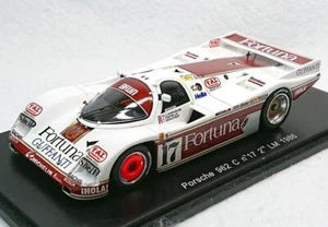 Spark 1/43 Brun Porsche 962C 17 Le Mans 1986 2Nd Place - Picture 1 of 19