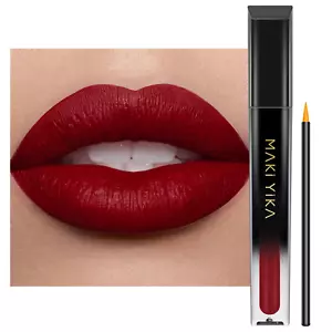 MAKI YIKA Dark Red Lipstick for Women Color Stay Long Lasting Lipsticks, No Smud - Picture 1 of 12
