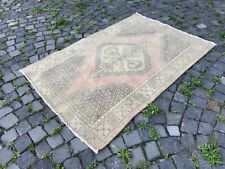 Area rug, Turkish rug, Vintage rug, Handmade rug, Wool rug Carpet | 3,6 x 5,1 ft