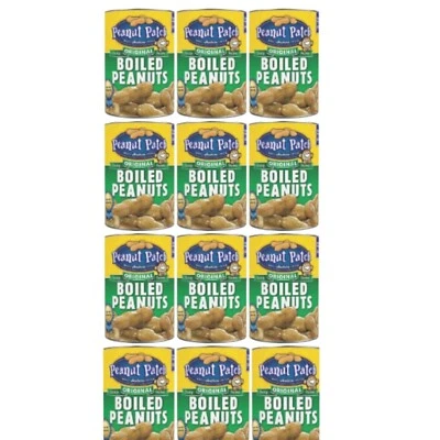 Peanut Patch Green Boiled Peanuts 13.5 ounce cans 12 Pack - Image 1 of 4