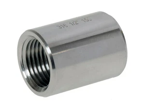 Enchufe hembra igual de acero inoxidable 316 con roscas BSP paralelas 1/8" - 4" BSPP - Imagen 1 de 1