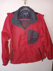 Free Country Brick Red Zip Up Windbreaker w/Zip off hood - Picture 1 of 11