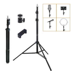 210CM Fotografie Lichtstativ Verstellbarer Stativständer mit 1/4" Srew Studio - Bild 1 von 7