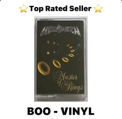 Helloween - Master Of The Rings Cassette Tape Heavy Metal Nm / M Condition - Bild 1 von 4