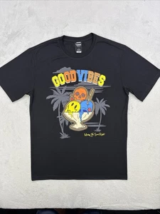 Genuine Shirt Mens "Good Vibes" Streetwear Graphic Tee T-Shirt Size Large NWOT - Picture 1 of 8