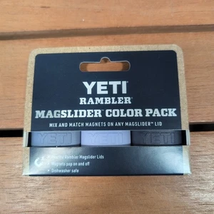 Yeti Rambler MagSlider Tapas Paquete de 3 Lila Cósmica Agotado Nuevo Edición Limitada - Imagen 1 de 3