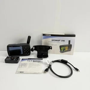 Garmin GPSmap 296 GPS Aviation Map Plotter Preowned - No Charger Untested - Picture 1 of 10