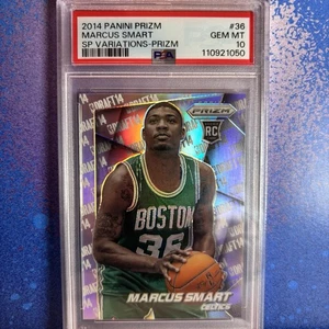 Marcus Smart PSA 10 RC  2014 Panini Prizm Variations #36  Boston Celtics Rookie - Picture 1 of 6
