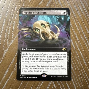 Ripples of Undeath (Extended Art) MTG Modern Horizons 3 Rare 455 NM - Picture 1 of 3