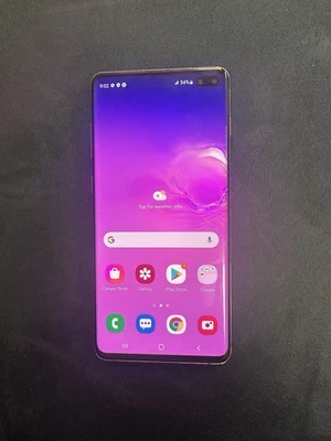 Samsung Galaxy S10 128GB, Black, Unlocked - Image 1 of 4
