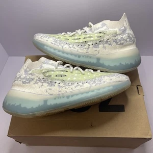 adidas Yeezy Boost 380 Alien Blue Brand New Og All DS Sneakers Green Size 9 - Afbeelding 1 van 7