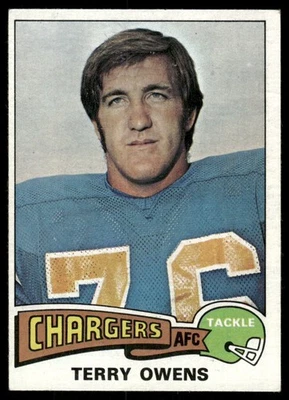 1975 Topps - Terry Owens #256 - Image 1 of 2