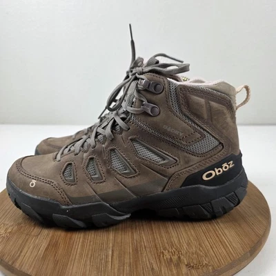 Oboz туристические ботинки женский размер 7,5 коричневый Sawtooth II середины BDry водонепроницаемый след - Изображение 1 из 4