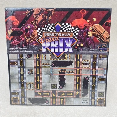 WOTC RoboRally Grand Prix Game Board SW Partially Sealed VTG - Image 1 of 4