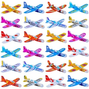 50 Pcs Foam Gliders Planes Toys for Kids, Paper Airplane, Party Favors Goodie... - Picture 1 of 7