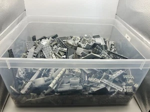 Lego 3 kg piedras grises mezcladas piedras especiales, piezas pequeñas, básico etc. Star Wars - Imagen 1 de 2