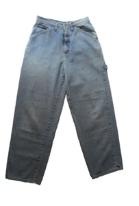 Vintage NXP Northern Exploration Carpenter Style Baggy Blue Jean 29 X 30 - Picture 1 of 18