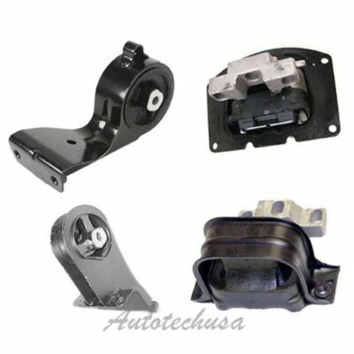 M535 Engine Motor & Trans Mount For 98-00 Chrysler Cirrus 2.4 2.5L Full Set 4PCS - Image 1 of 4