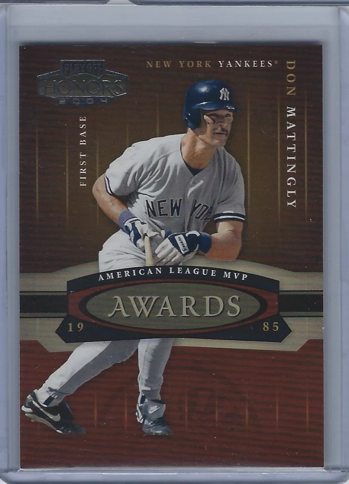 Premios Don Mattingly 2004 Playoff Honors 0882/1985 Foto 1 de 1