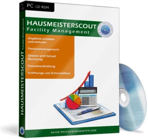 Facility Management Software Lösung, Hausmeisterprogramm,Objekte,Kunden,Rechnung - Photo 1/1