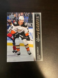2021-22 Upper Deck Young Guns Simon Benoit #228