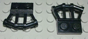 LEGO Piastra Con Inferriata 1x2 Nero 2 Pezzo (937) - Picture 1 of 1