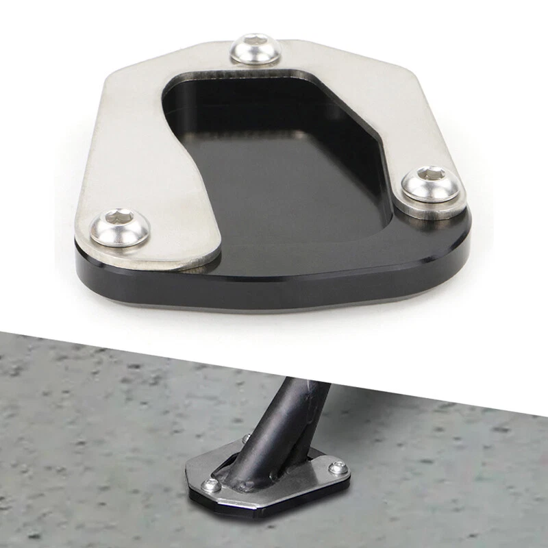 1 PC Kick Sidestand Foot Enlarger Plate Pad Fit For Suzuki DR650 DR650SE 96-24 - Image 1 of 4