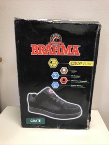 Las mejores ofertas en BRAHMA M Hombre Puntera De Acero Cuero Superior |  eBay