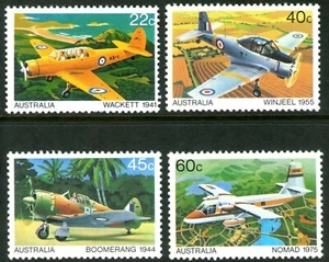 Australia 1980 - Australian Aircraft - Set of 4 - MNH - Picture 1 of 1