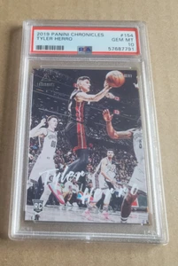 2019-20 Panini Chronicles - Luminance Tyler Herro #154 (RC) Rookie - PSA 10 - Picture 1 of 2