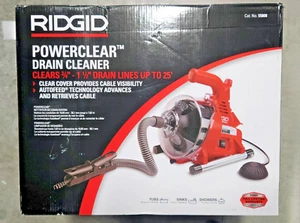 RIDGID 55808 PowerClear 120-Volt Drain Cleaning Machine Kit for Tubs, Showers - Picture 1 of 8