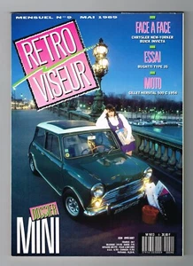 *** RETROVISEUR n° 9 *** 05-1989 // dossier AUSTIN MINI - BUGATTI TYPE 35 - Picture 1 of 2
