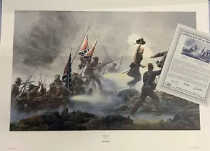Signed, Mort Kunstler, Follow Me!, COA+Orig Env, 1415/1750 MINT Never Framed - Picture 1 of 14