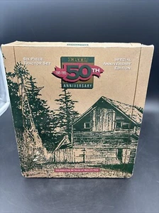Ertl 50th Anniversary 6 Piece Tractor Set 1945-1995 Special Edition Die-Cast - Picture 1 of 10