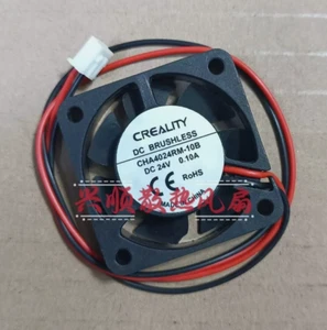 1 SZT. Wentylator CREALITY CHA4024RM-10B DC24V 0,10A 4010 4CM 2-przewodowy wentylator chłodzący - Zdjęcie 1 z 1