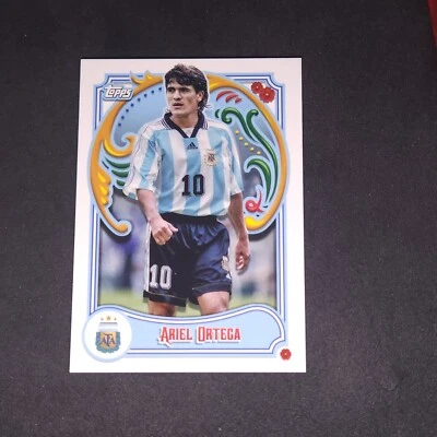 2023 Topps Argentina Fileteado Ariel Ortega No48 Newell's Old Boys River Plate - Изображение 1 из 2