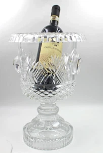 Waterford Crystal Massive 13” Footed Champagne Bucket Wine Cooler Urn LTD ED - Picture 1 of 8