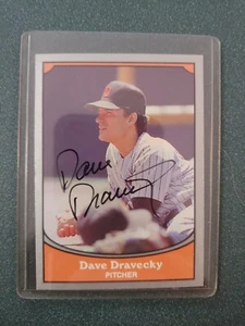 1990 Pacific Dave Dravecky Autographed Card - Padres - JSA COA  - Picture 1 of 2