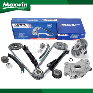 Timing Chain Kit Oil Pump Fan Clutch Fit 97-04 Ford E-250 F-150 F-250 5.4L - Bild 1 von 15