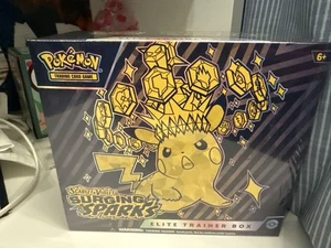 Pokemon TCG Scarlet & Violet Surging Sparks Elite Trainer Box ETB Neu Sealed - Bild 1 von 4