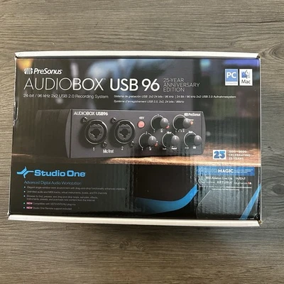 Presonus AudioBox USB 96 2x2 USB 2.0 - 25th Anniversary Edition - Image 1 of 3