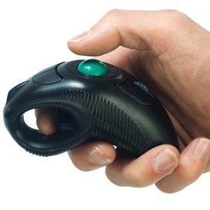 Y-10W 2.4 GHz Portable Finger Handheld Wireless USB Trackball Mouse for PC La... - Picture 1 of 7