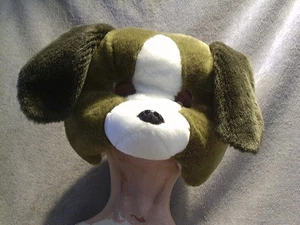 Puppy Dog mask - soft and plushy - adult sized with lots of elastic for fitting. - Picture 1 of 3
