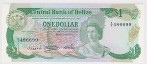 Belize 1 Dollar 1983 P-43 UNC - Picture 1 of 2