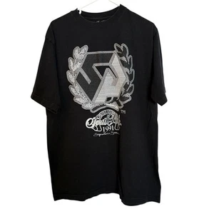 Southpole Shirt Men’s Size L Black Short Sleeve Signature Series Crew Neck - Picture 1 of 5